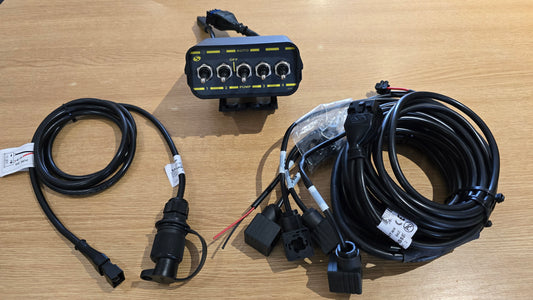 4 Way Solenoid Valve Controller c/w Wiring Loom