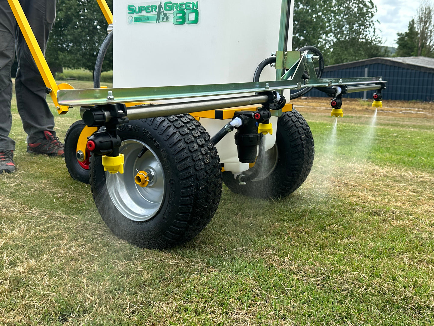 Spraytech Super Green 80 3 Wheel 80L Pedestrian Green Sprayer