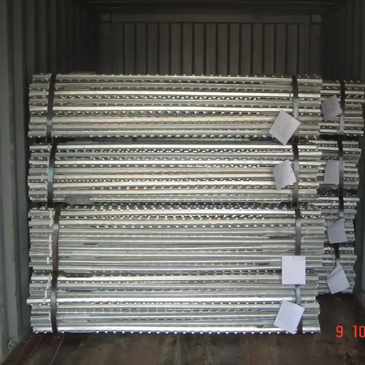 10 x Hot Dipped Galvanised Metal T Posts