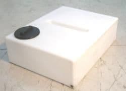 250 Litre Flat Tank 8" l/Lid