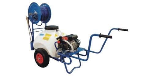 70 Litre Wheeled Sprayer c/w 25mtr Hose Reel