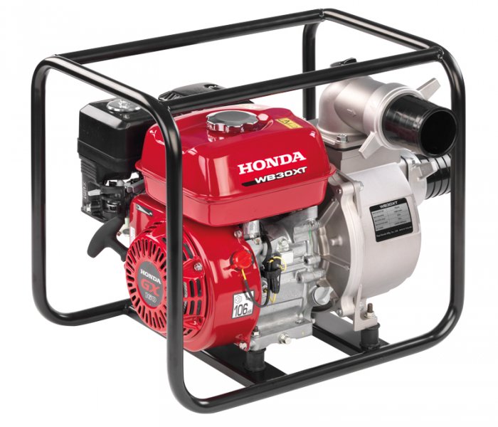 Honda WB30 Water Pump in Carry Frame